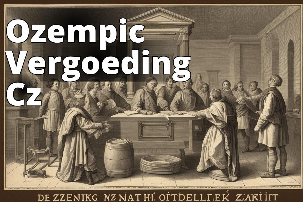 De afbeelding moet de verpakking van Ozempic laten zien