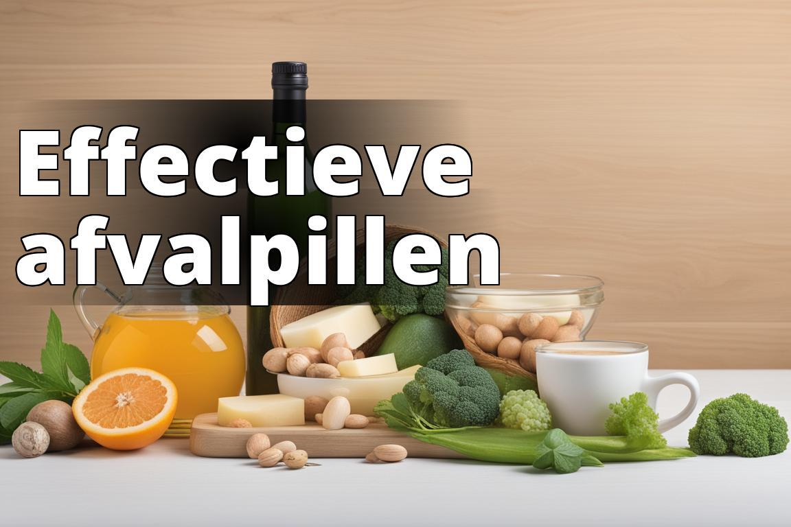 De afbeelding moet een divers aanbod van natuurlijke supplementen en gezonde voedingsmiddelen laten