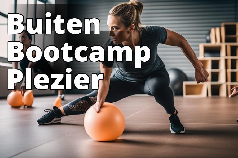 De afbeelding moet een groep mensen tonen die buiten sporten in een bootcamp-trainingssessie