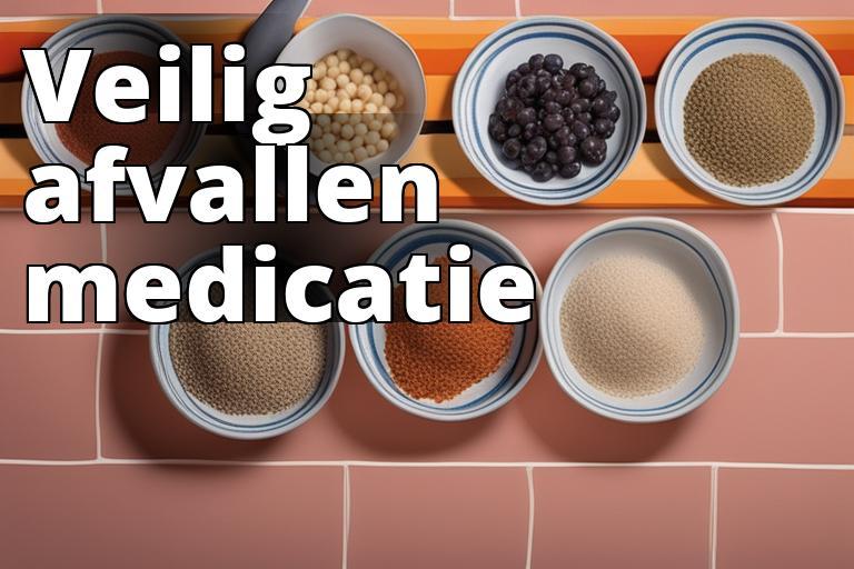 Een afbeelding van een divers aanbod van medicijnen voor gewichtsverlies