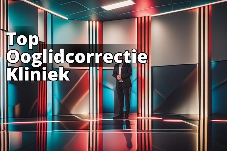 Een afbeelding van een moderne en goed uitgeruste ooglidcorrectie kliniek met een vriendelijke en ga