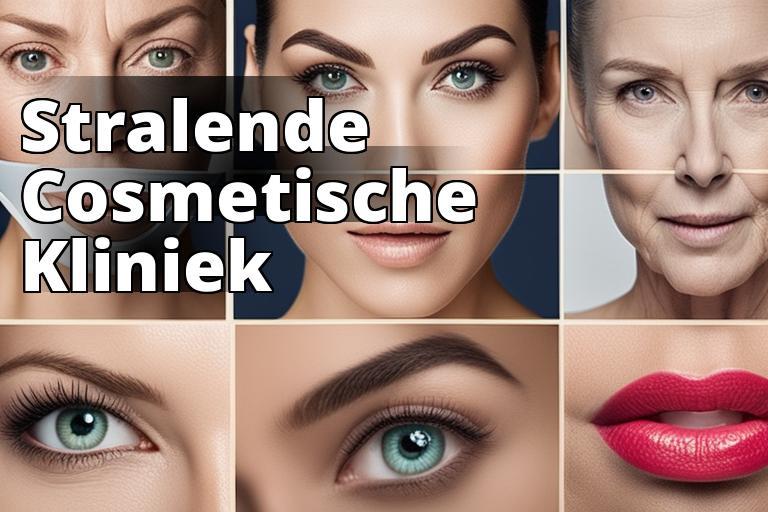 Een collage van verschillende cosmetische behandelingen