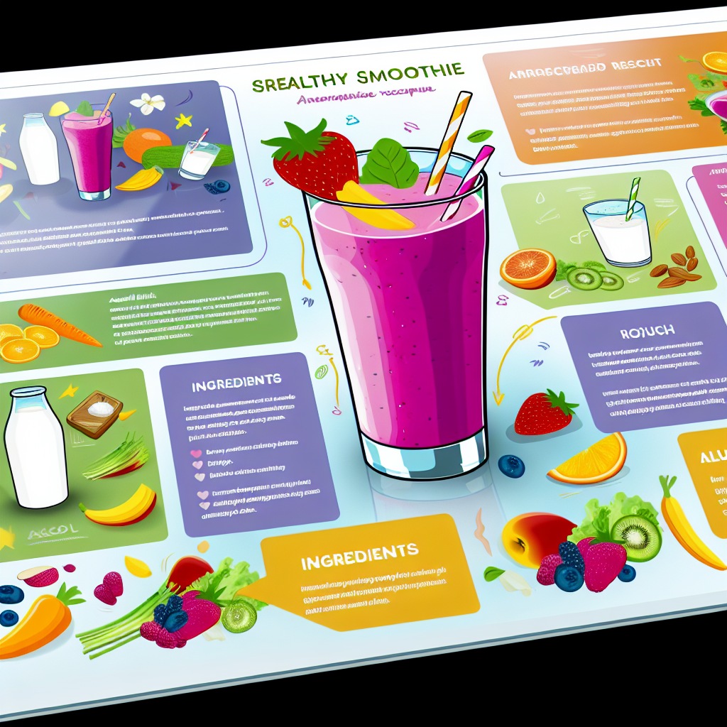 afbeelding van Ontdek heerlijke, gezonde smoothie recepten