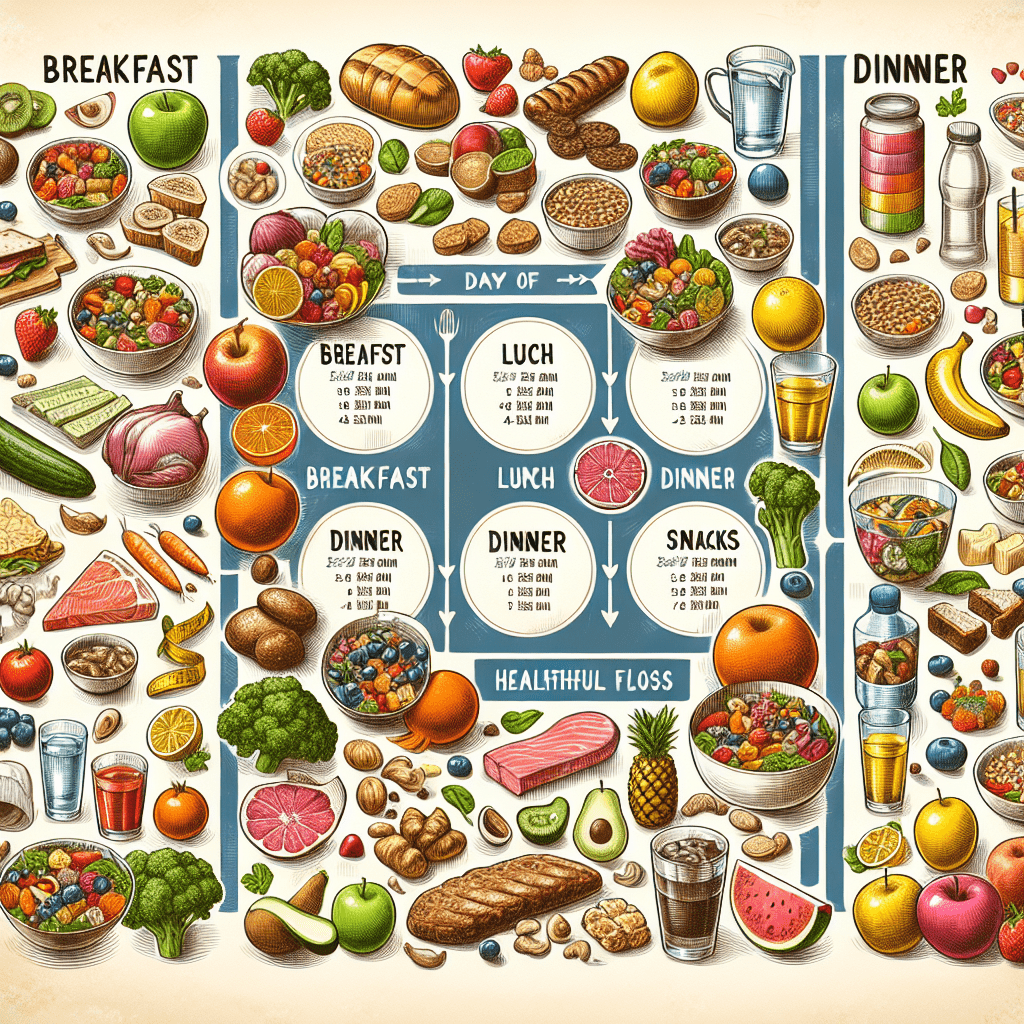 Verlies gewicht en voel je geweldig met dit gezonde weekmenu voor afvallen