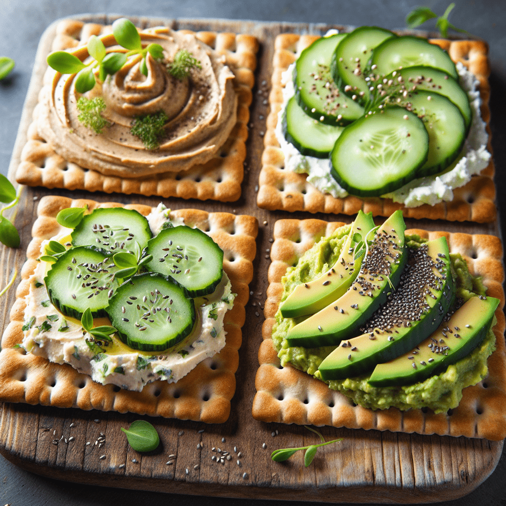 Ontdek de heerlijke combinaties van gezonde crackers en verrukkelijk beleg!